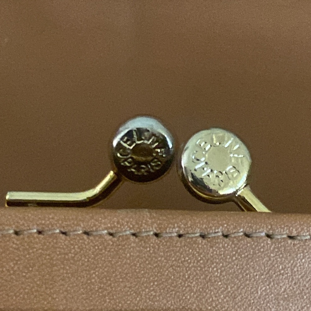 CELINE bifold kiss lock Wallet - Picture 7 of 13